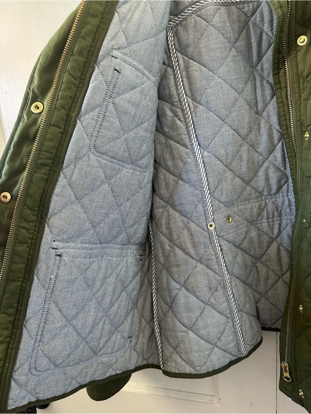 J.Crew Quilted Barn Jacket - Picture 4 of 8